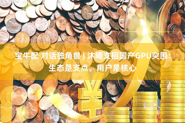 宝牛配 对话独角兽 | 沐曦支招国产GPU突围：生态是支点，用户是核心